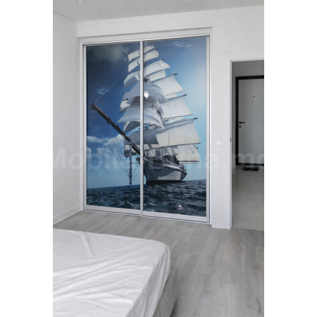 Раздвижные двери с фотопечатью Модель А-2